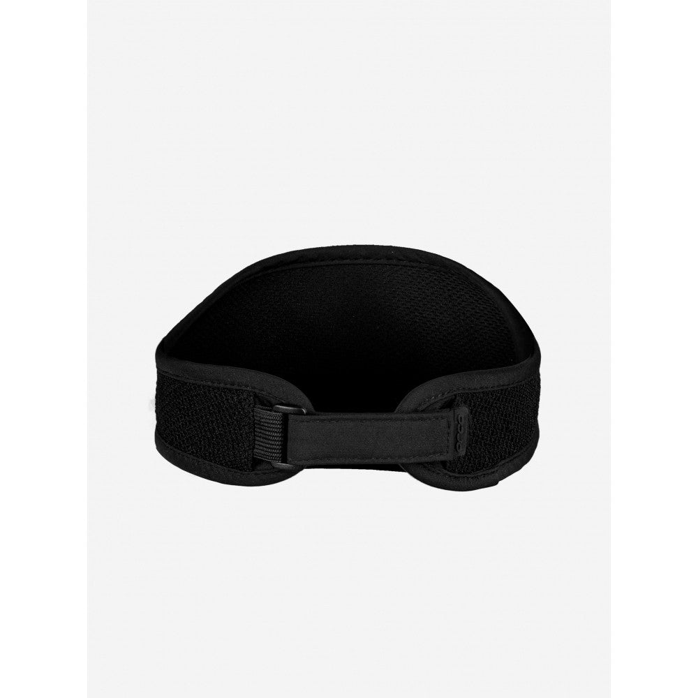 Orca Unisex Visor Black - Topi Lari/Olahraga