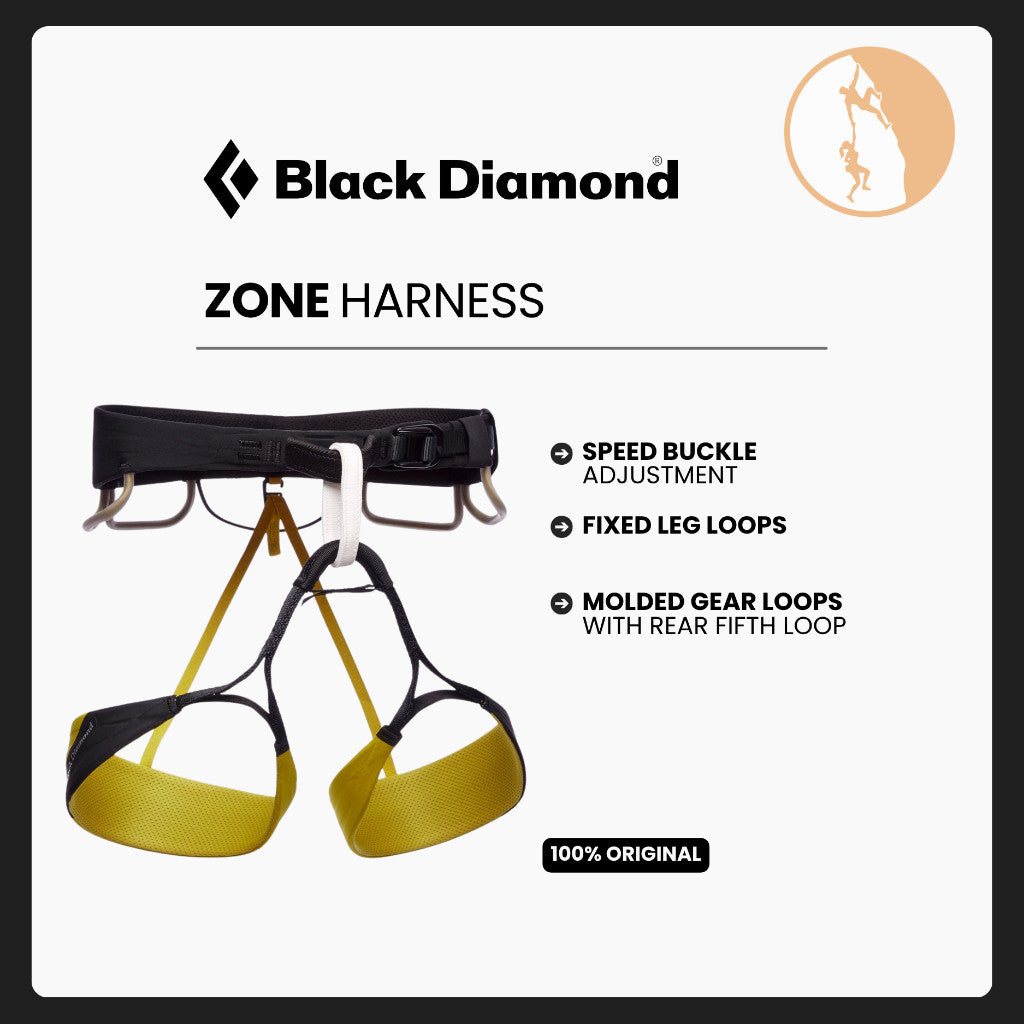 Black Diamond Original Zone Harness - Panjat Tebing