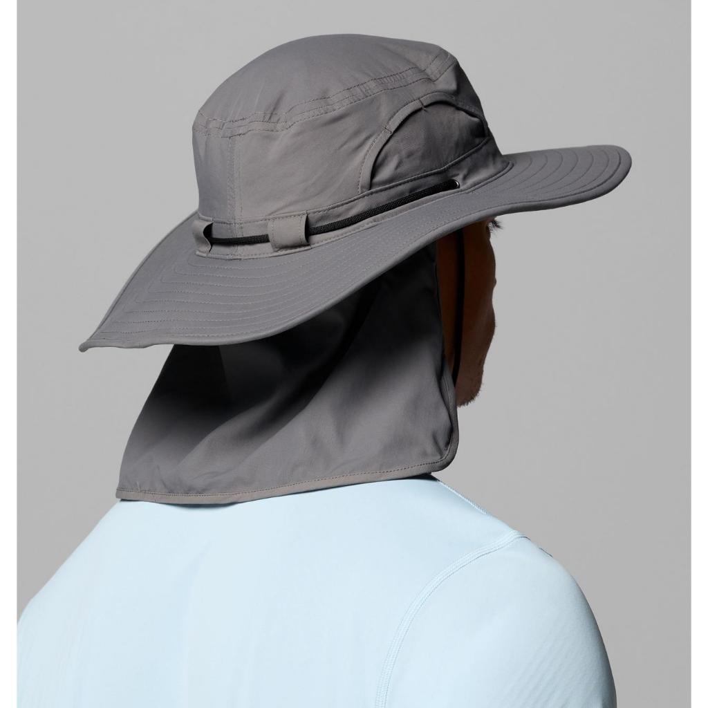 Topi Booney Hiking - Columbia Coolhead Zero IV Booney Hat (City Grey)