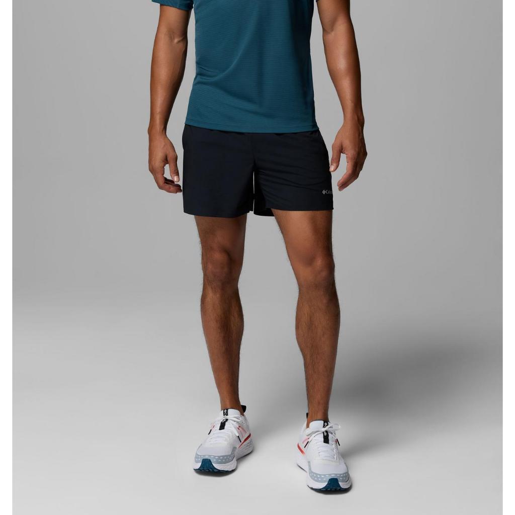 Celana Pendek Lari/Olahraga - Columbia Men's Stealth Spring Lined Shorts (Black)