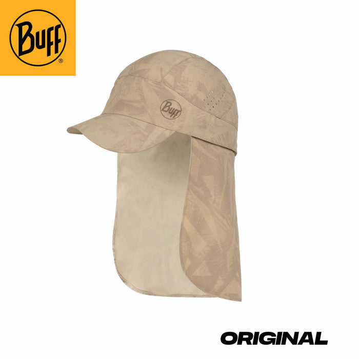 Topi Lari/Hiking - Buff Original Pack Sahara Cap Acai Sand