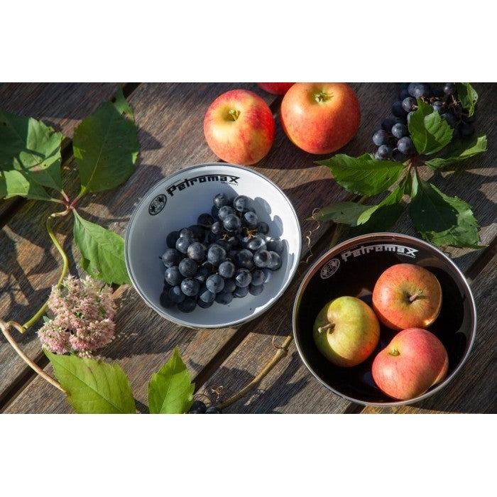 Mangkok Enamel Outdoor - Petromax Enamel Bowls White (2pcs)