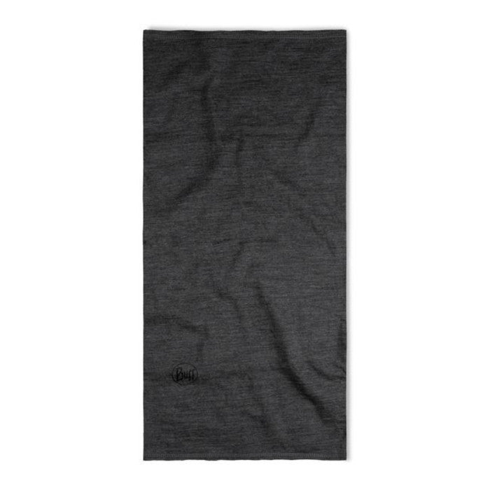 Buff Merino Lightweight Neckwear Solid Grey