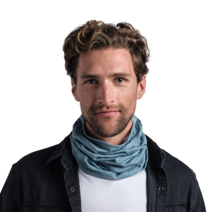 Masker Multifungsi - Buff Original Merino Lightweight Solid Pool
