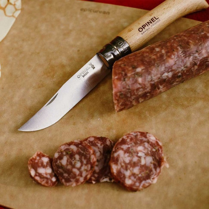 Opinel N°10 Stainless Steel Folding Knife - Pisau Lipat Outdoor