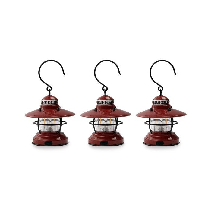 Barebones Edison Mini Lantern (3 PACK) - Lampu Lentera Outdoor Camping