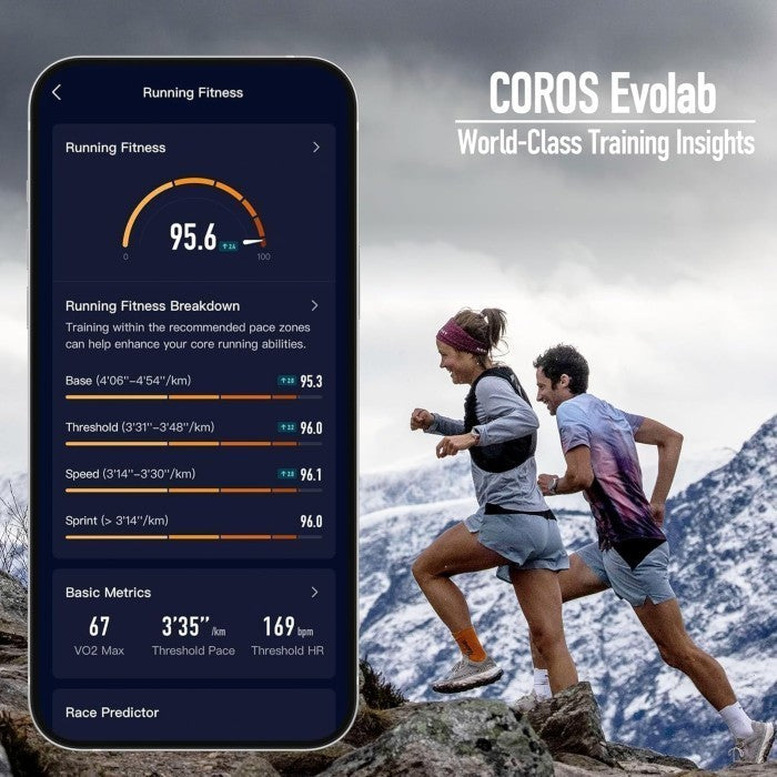 Coros Apex 2 GPS - BLACK / Adventure Outdoor Watch / Jam Tangan Smartwatch Trail Running
