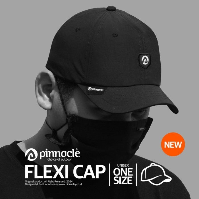 Pinnacle Flexi Cap Mini Shield Logo