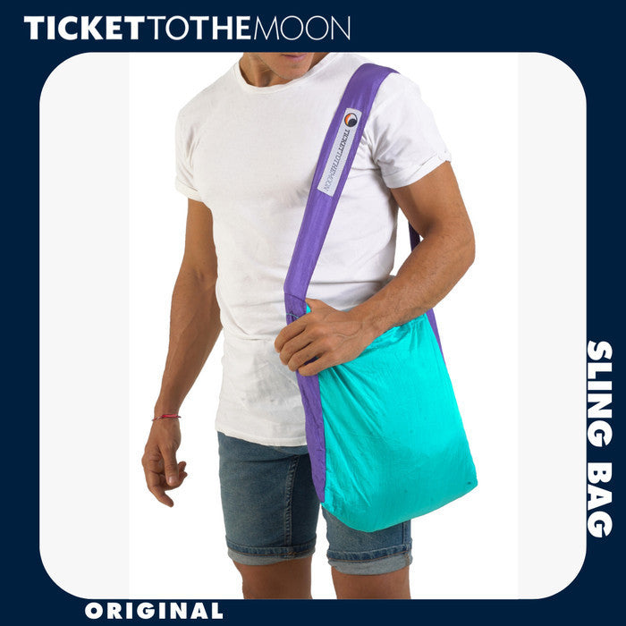 Tas Belanja Lipat Praktis Selempang - Ticket To The Moon Eco Bag SMALL