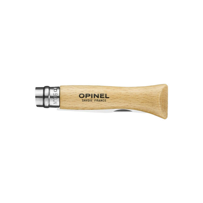 Opinel N°06 Stainless Steel - Pisau Lipat Outdoor