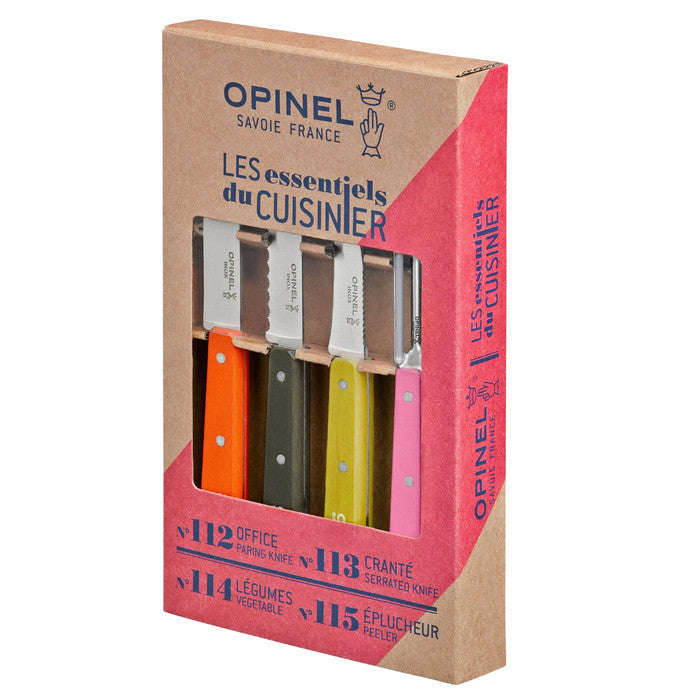 Opinel Fifties 4 Essentials knives Box Set