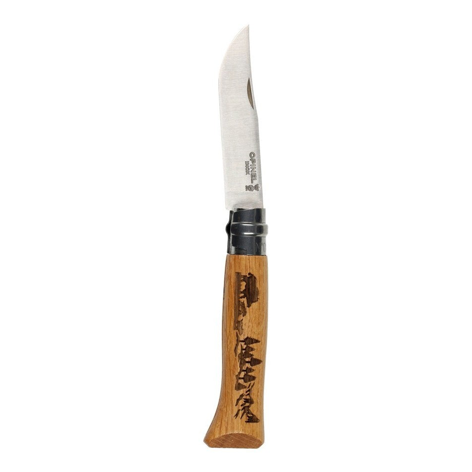 Opinel N°08 Animalia Wild Boar - Engraved Folding Knife/Stainless Steel