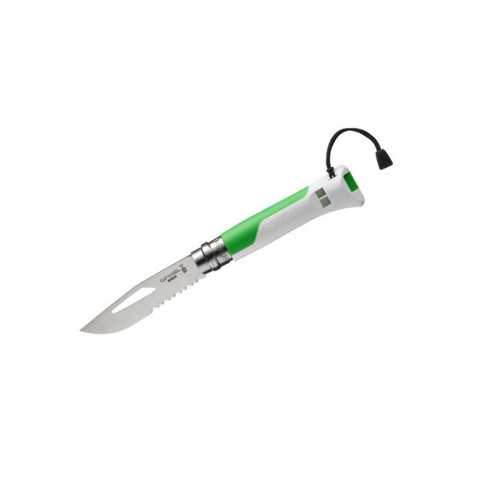 Opinel No 08 OUTDOOR Fluo - Green