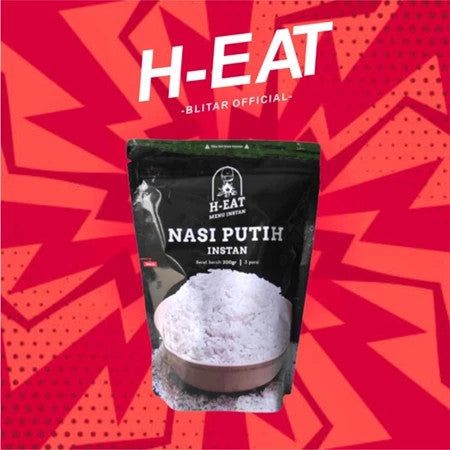 H-EAT Nasi Putih Instant 1 Porsi (70gram)