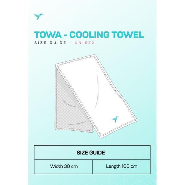 Trijee TOWA Cooling Towel - Handuk Microfiber Olahraga