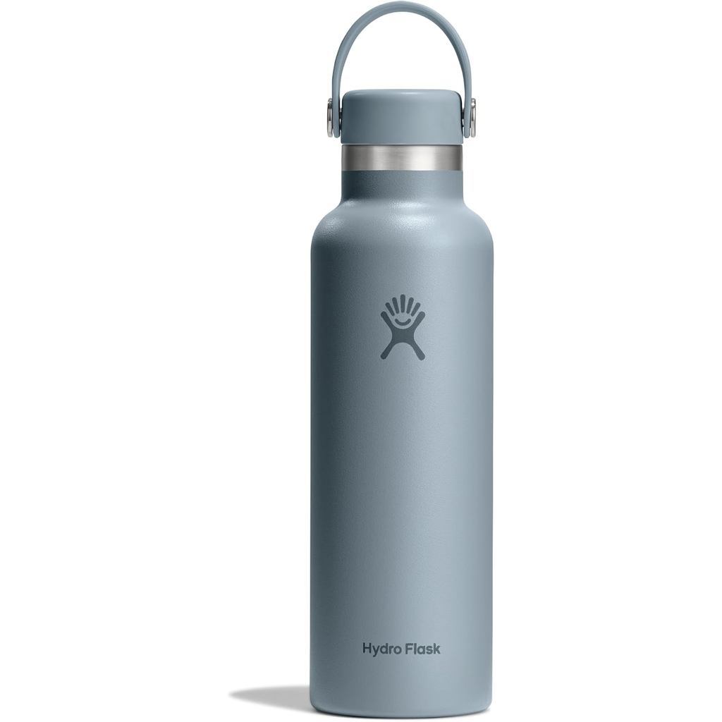 Botol Minum/Tumbler Ringan - Hydro Flask Standard Mouth Flex Cap 21oz/621ml (Shale Grey)
