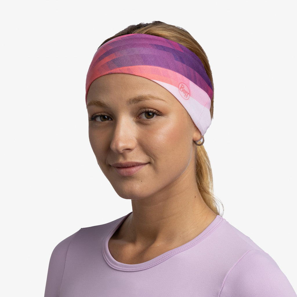 Buff CoolNet UV® Ellipse Headband Wae Purple