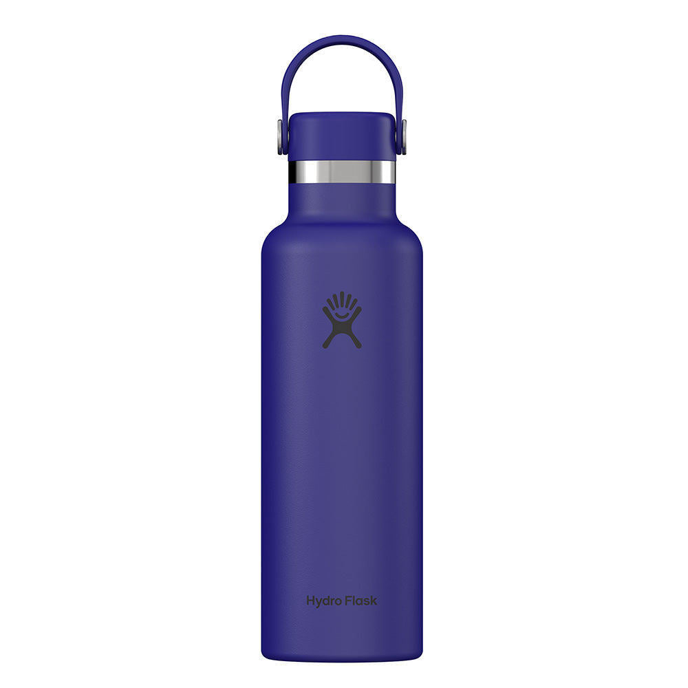 Botol Minum/Tumbler Ringan - Hydro Flask Standard Mouth Flex Cap 21oz/621ml (Capri Blue)