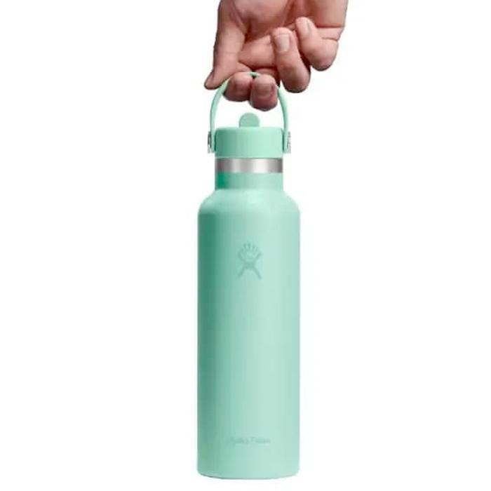 Botol Minum/Tumbler Dengan Sedotan - Hydro Flask Standard Flex Straw Cap 21oz/621ml (Mermaid Green)