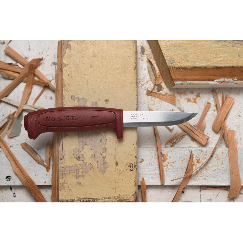 Pisau Carbon Steel Bushcraft/Pertukangan/Crafting - Morakniv Basic 511 (C)