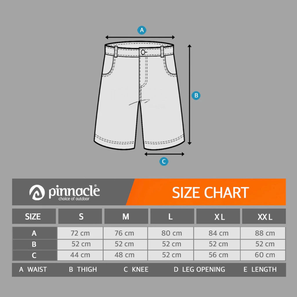 Celana Pendek Outdoor/Hiking Pria - Pinnacle Vigo Classic Short - Green Olive