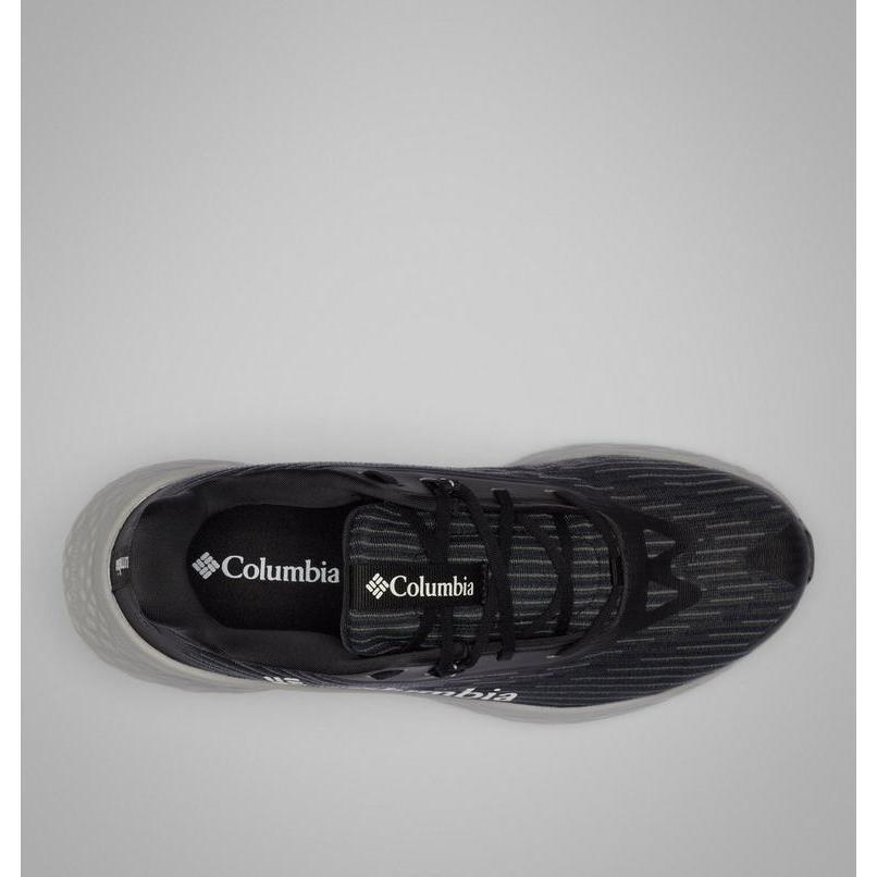 Sepatu Lari Pria - Columbia Men's Konos Swift Running Shoes - Black/Sea Salt