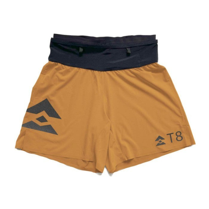 T8 Men's Sherpa Shorts (Gold) - Celana Pendek Lari