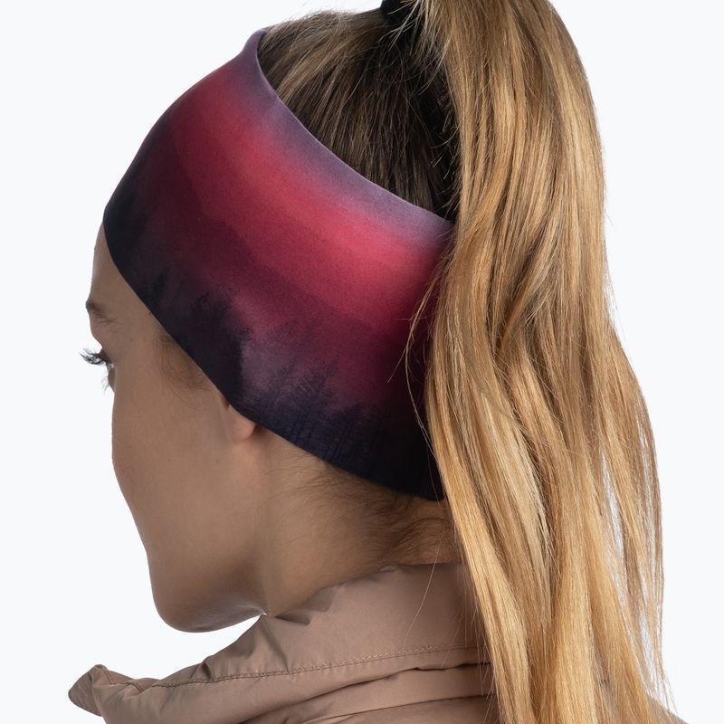 Buff Tech Fleece Headband Haera Mauve