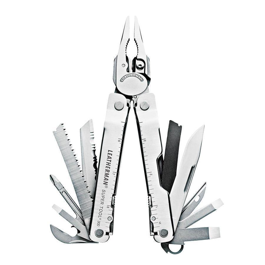 Leatherman SUPER TOOL 300 - Perkakas Multifungsi Stainless Steel