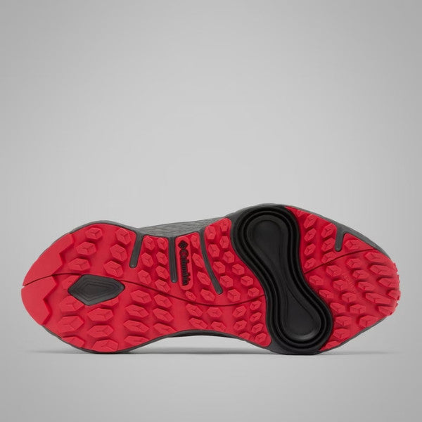 Sepatu Lari Pria Trail Running - Columbia Men's Konos Trillium ATR™ Shoes (Black, Mountain Red)