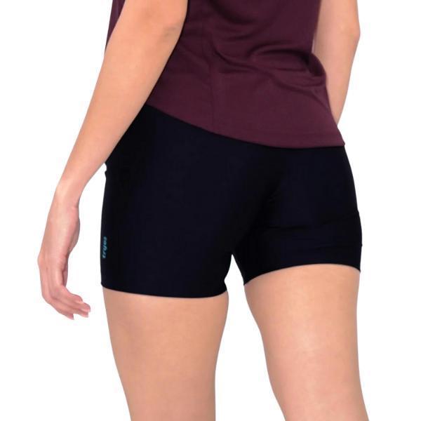 Trijee Women High Rise Short ES Mini Legging Slim - Black