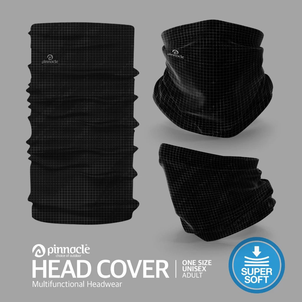 Masker Outdoor Multifungsi - Pinnacle Head Cover Super Soft - Gridstop