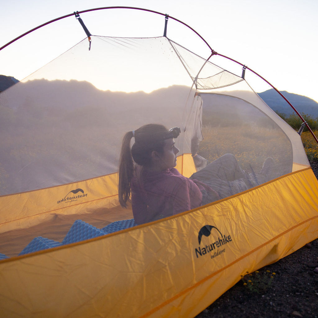 Tenda Camping/Ultralight Backpacking Tent - Naturehike Cloud Up™ 10D Nylon