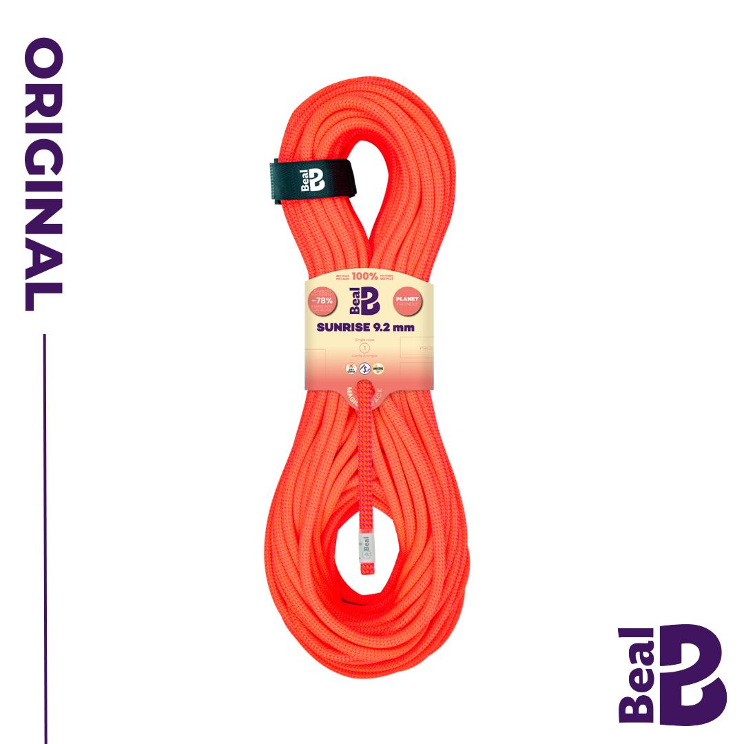 Tali Karmantel Dinamis Beal SUNRISE 9.2MM Unicore Dry Cover - Single Rope