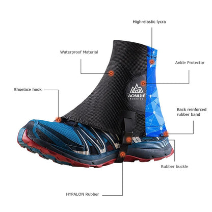 Gaiters Sepatu Lari Trail Aonijie E941 Original - Pelindung Kerikil & Debu Running Hiking