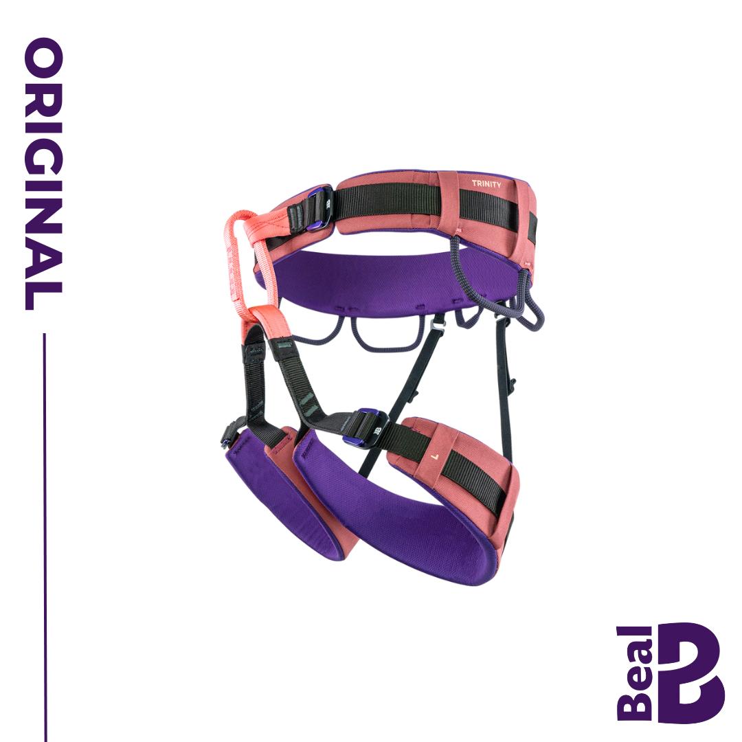 Harness Climbing/Panjat Tebing Unisex - Beal TRINITY (Pink)