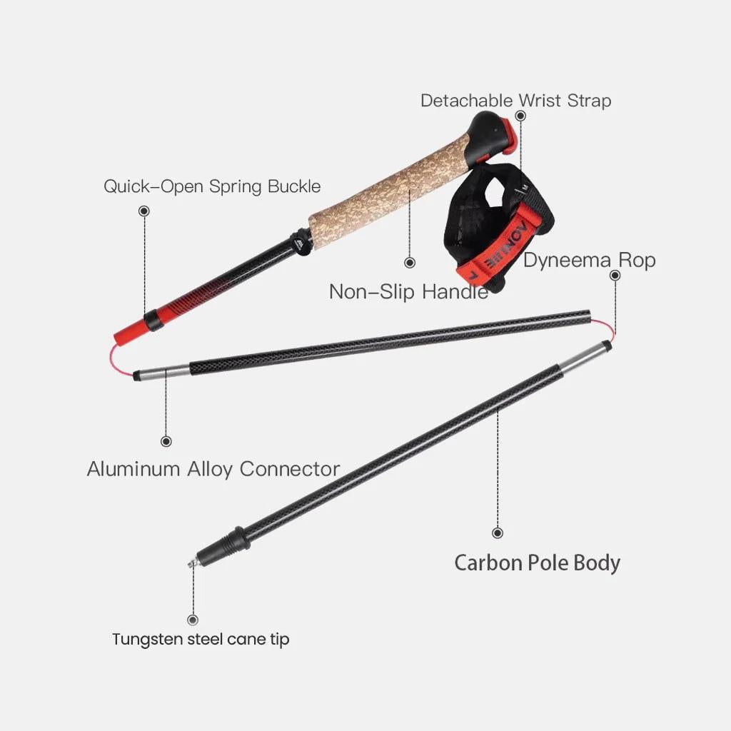 Aonijie E4218 Ultralight Trekking Pole Carbon
