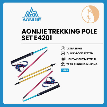 Trekking pole Lipat Aonijie E4201 Original - Trekking Pole Ultralight Trail Running