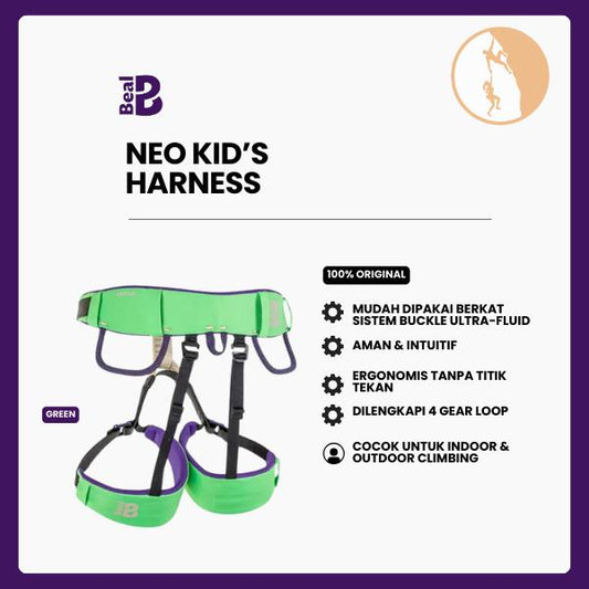Harness Anak-anak - Beal Neo Kid Harness - Green