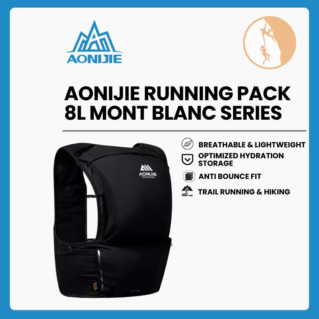 Tas Rompi Lari Aonijie MB-8 8L Mont Blanc Series - Hydration Vest Trail Running