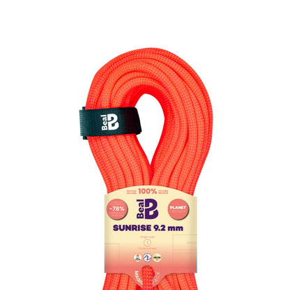 Tali Karmantel Dinamis Beal SUNRISE 9.2MM Unicore Dry Cover - Single Rope