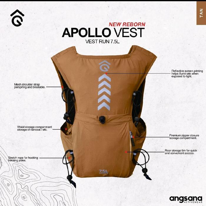 Angsana Apollo Reborn Hydropack Access Running Vest