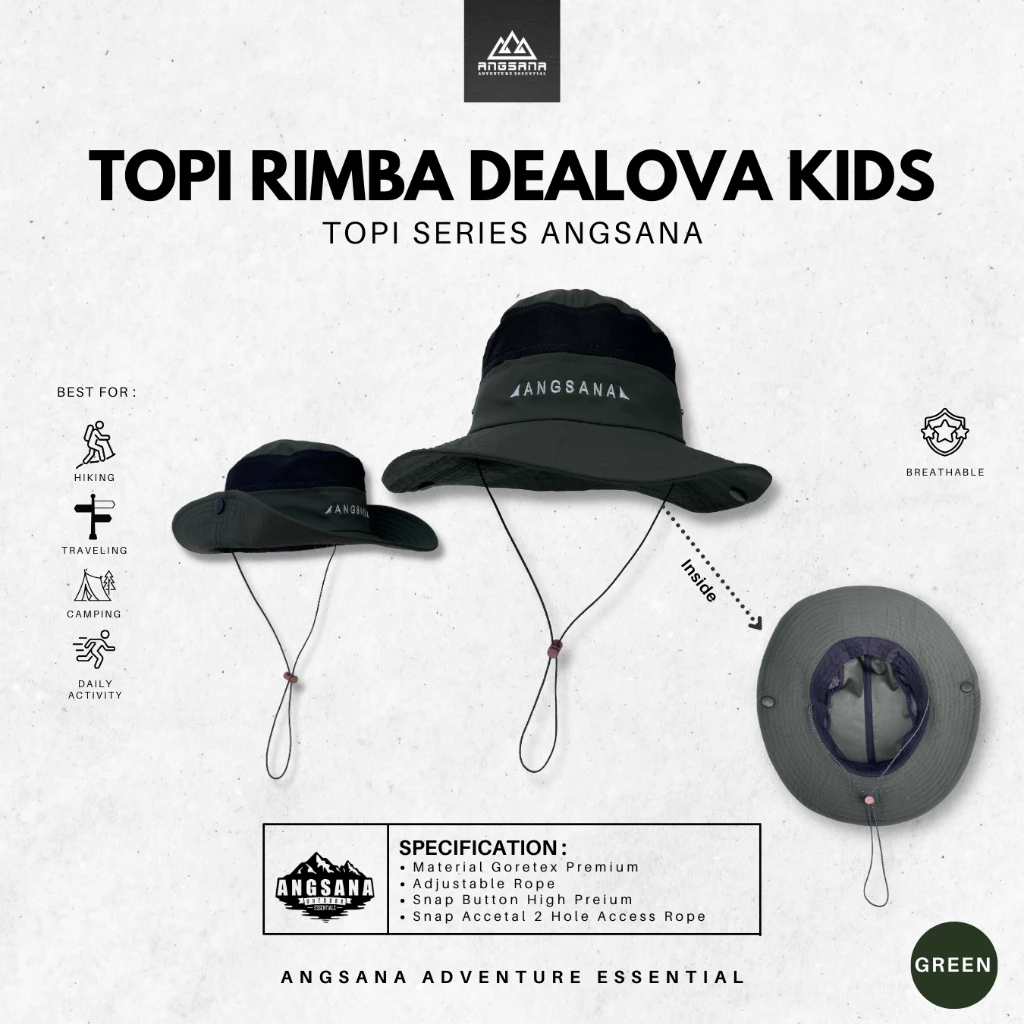 Angsana Topi Rimba Seri Dealova