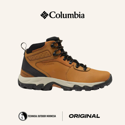 Columbia Men’s Newton Ridge™ Plus II Waterproof Hiking Boot - Elk Black / Sepatu Gunung