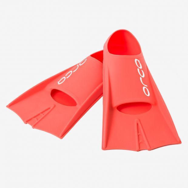Orca Hi Viz Swimming Fins (Orange) - Kaki Katak