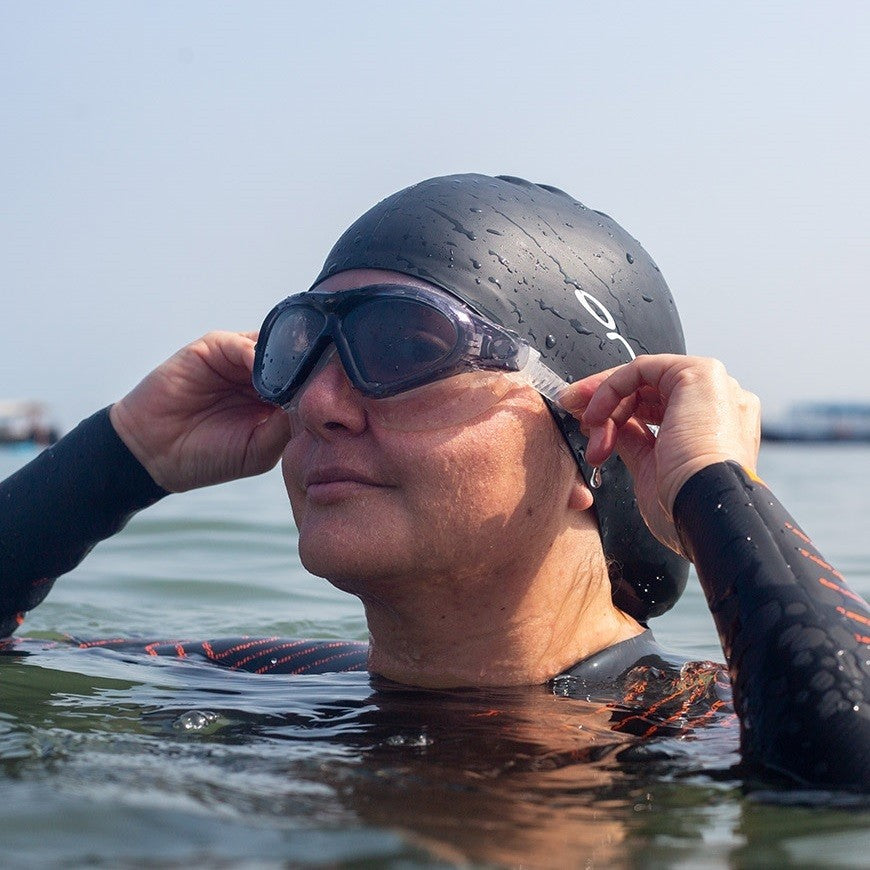 Orca Killa Mask Swimming Goggles - Smoke Black