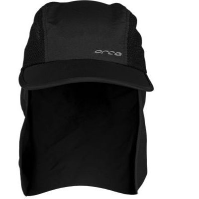 Orca Desert Cap Black - Topi Lari Trail/Olahraga