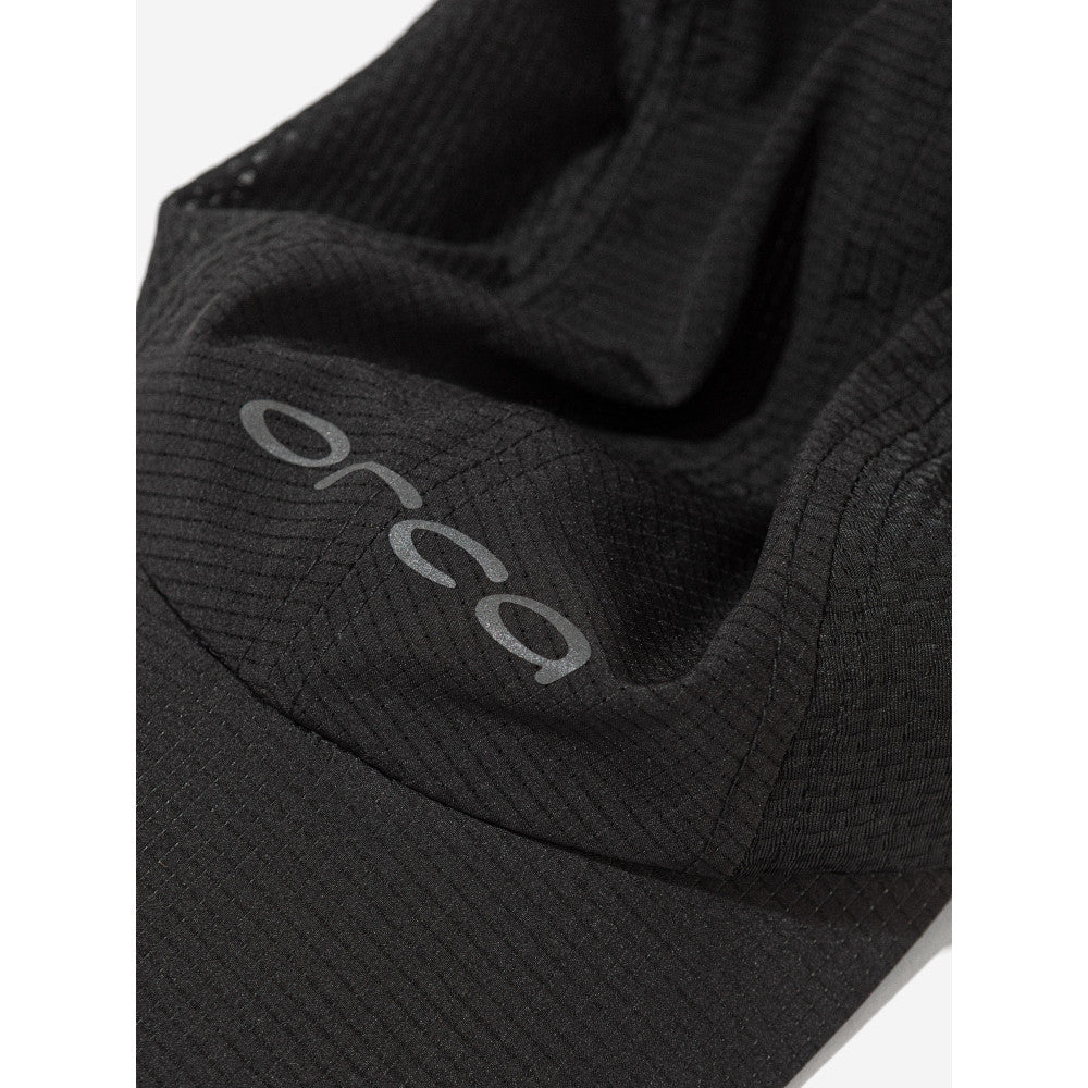 Orca Unisex Cap Black - Topi Olahraga Hitam