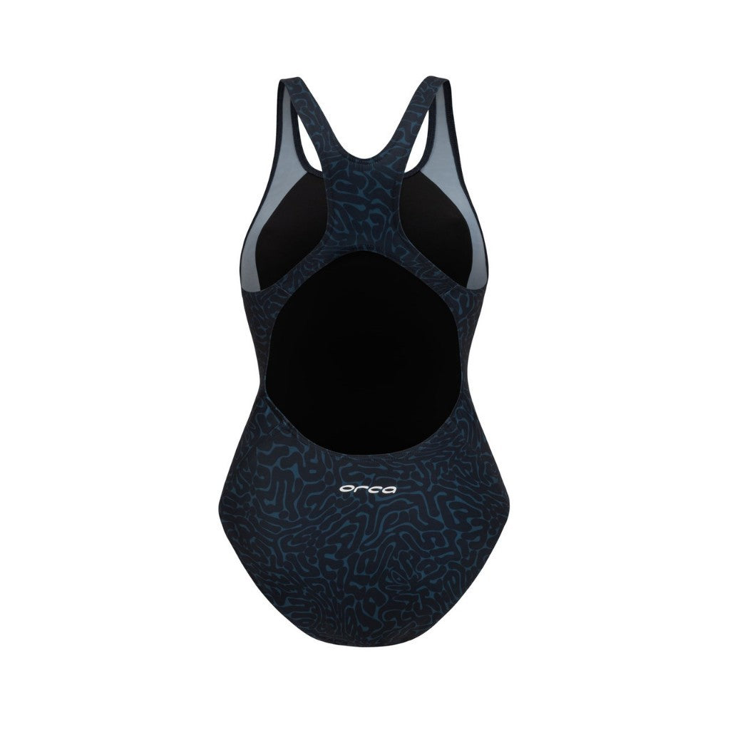 Orca Core One Piece Women's Swimsuit - Dark Blue Diploria