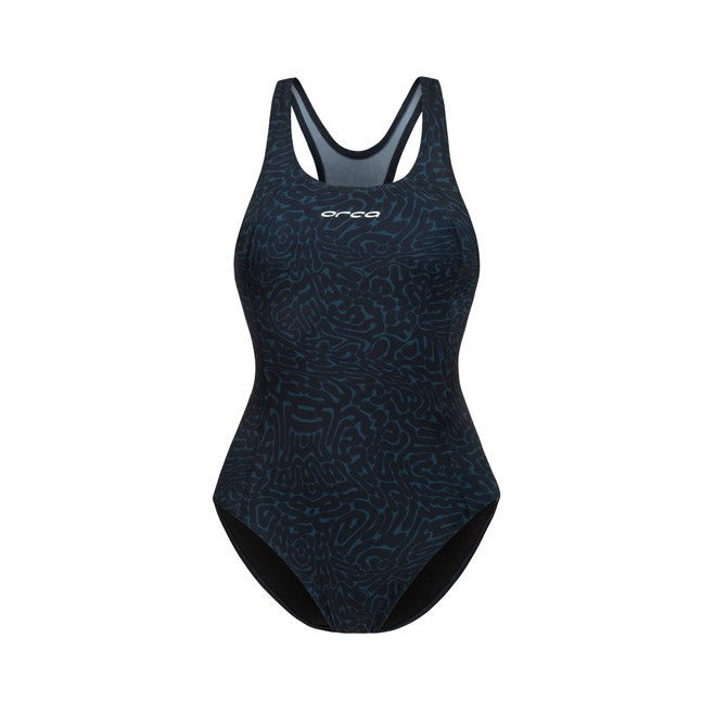 Orca Core One Piece Women's Swimsuit - Dark Blue Diploria